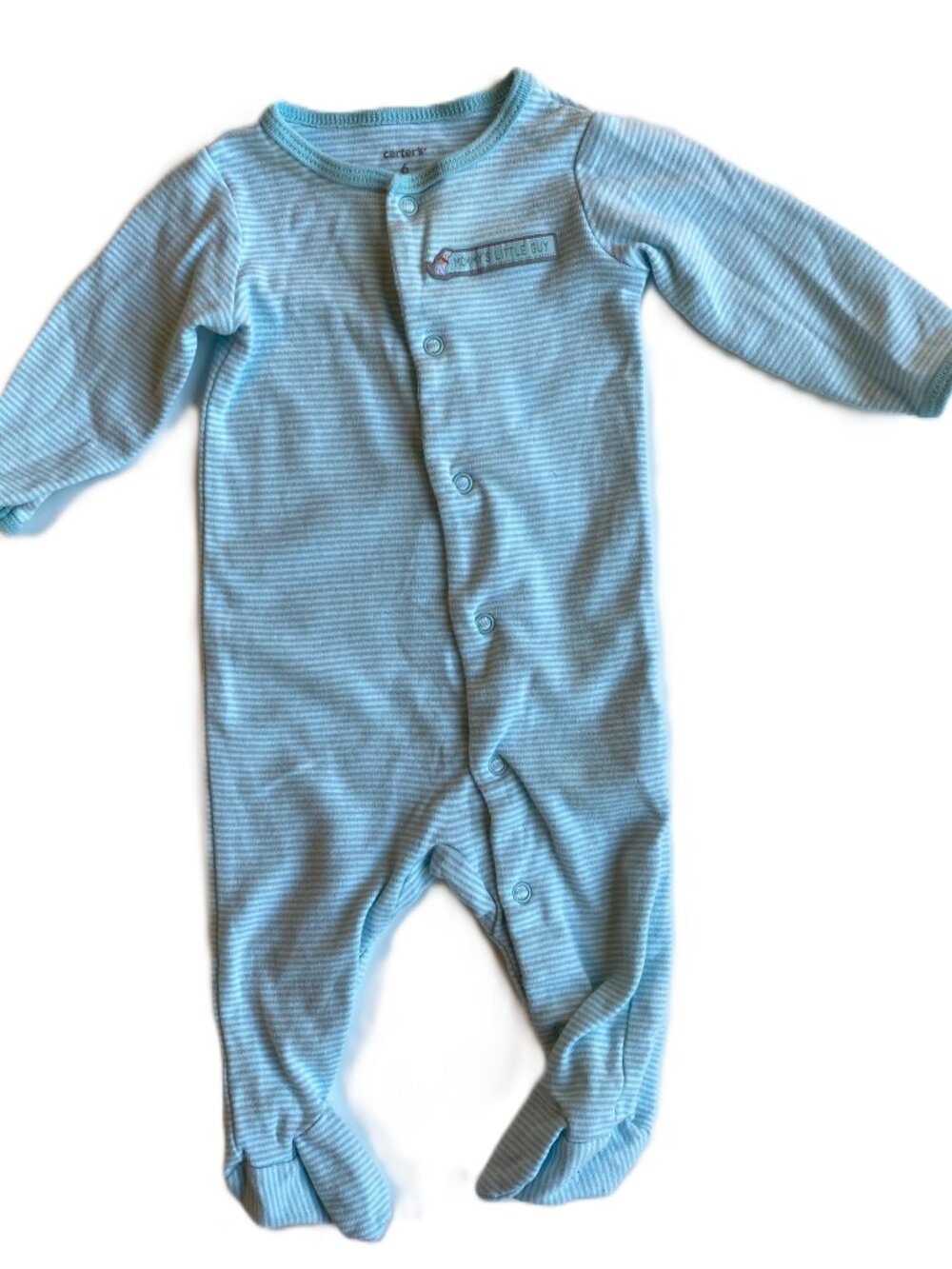 🐶 Puppy Outfit Set 6M Carter's Green Navy Baby Boy - Picture 11 of 11